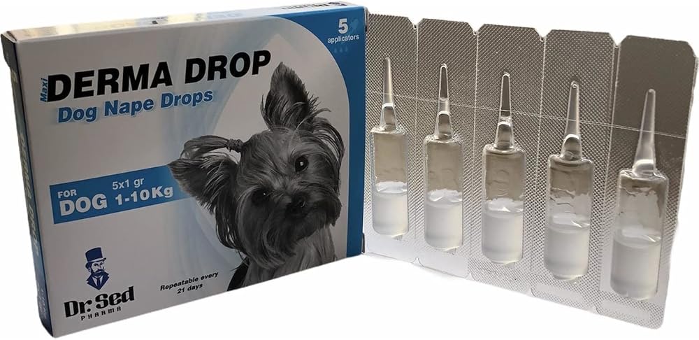 MAXİ DERMA DROP 5x1 GR KÖPEK ENSE DAMLASI