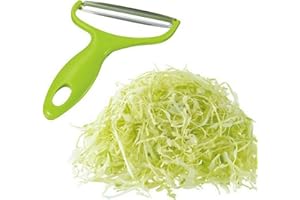LIUXINGRAN Affettatrice per verdure e cavoli, grattugia, trituratore di frutta, pelapatate, utensile da cucina (1 pezzo)