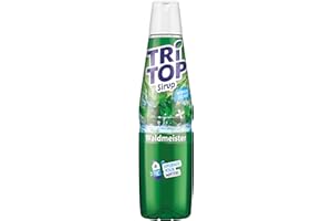 ‎TRI TOP TRi TOP Waldmeister | kalorienarmer Sirup für Erfrischungsgetränk, Cocktails oder Süßspeisen | wenig Zucker (1 x 600ml)
