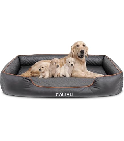 Hundebett Hundesofa Schlafplatz Kunstleder Similpel Produktbild-Vorschau 1