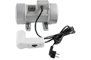 Lfhelper Betonrüttler Vibrationsmotor Vibration Motor 280W 220V 2840RPM Vibrationsmotor Betonvibrator Einphasen Vibration Motor Asynchrones Vibrator elektrisch Rüttler Mehrzweckmotor Vibrationsmotor