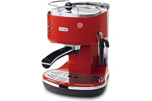 ‎DE'LONGHI De'Longhi ECO 311.R Icona Vintage ekspres do kawy, czerwony