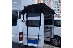 Car Barn Doors Housse de protection pour Renault Trafic Panneau de porte arrière de grange Étanche Protection solaire (2014-2022)