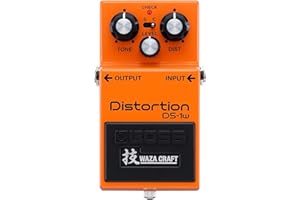 BOSS DS-1W Special Edition Waza Craft Distortion Pedal for the Ultimate BOSS Tone Experience | Enhanced with Two Modes for More Tonal Range | Legendary Sound for Electric Guitar and All Types of Music