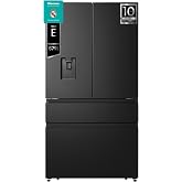 Hisense RF749N4SWFE &ndash; American Fridge French Door Total No Frost, 579L, 179 cm, Metal-Tech Cooling, My Fresh Choice, Multi Ai