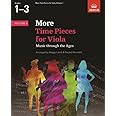 Associated Board of the Royal Schools of Music More Time Pieces for Viola, Volume 1: through Ages