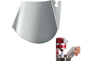 Oudizz Bec verseur mélangeur compatible ustensiles de cuisine - Accessoires de fixation pour pâtes - Goulotte aide de cuisine - Bol en acier inoxydable