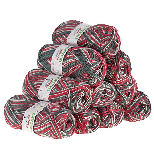 Strickgarn Dajana Color by VLNIKA, 50g, #665 - 3