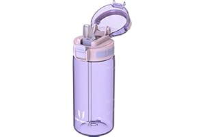 Super Sparrow Borraccia - TouchSip Sportiva Bottiglia - 500ml/750ml/1L - Tritan Senza BPA, a Prova di Perdite - Borracce con Cannuccia Ideale per Scuola e Sport