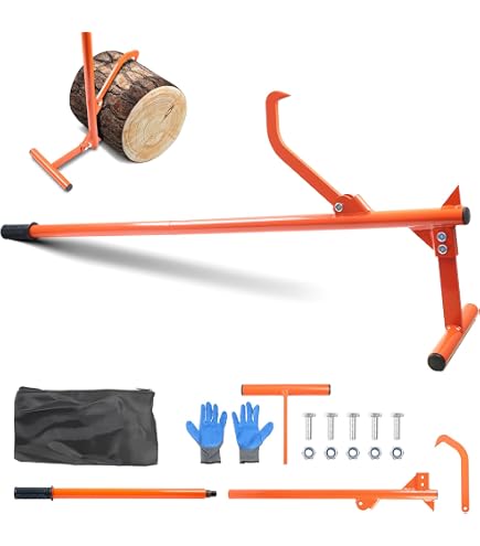 Fällheber 130 Cm, Holzheber Brennholz Mit Haken F? Produktbild-Vorschau 2