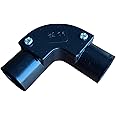 20mm Inspection Elbow for PVC Conduit 90 Degree Bend - Pack of 5 (Black)