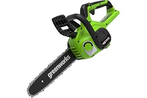 Greenworks G40CS30II Motosega a Batteria, Lunghezza Barra 12-Pollice (30 cm), Velocità Catena 4,2m/s, 2,6kg, Auto-Lubrificante, SENZA Batteria 40V e Caricabatterie, Garanzia 3 Anni