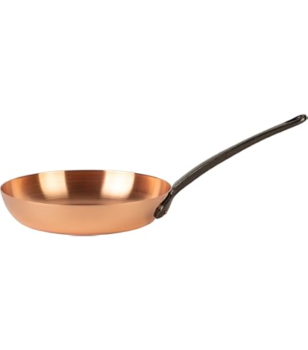 LIVINGTON Copper & Stone Pan Grillpan - 28 Cm - Antiaanbaklaag En Krasbestendig Granieten Look Binnenste Stenen Coating Voor Perfecte Warmteverdeling Geschikt Voor Alle Soorten Fornuizen