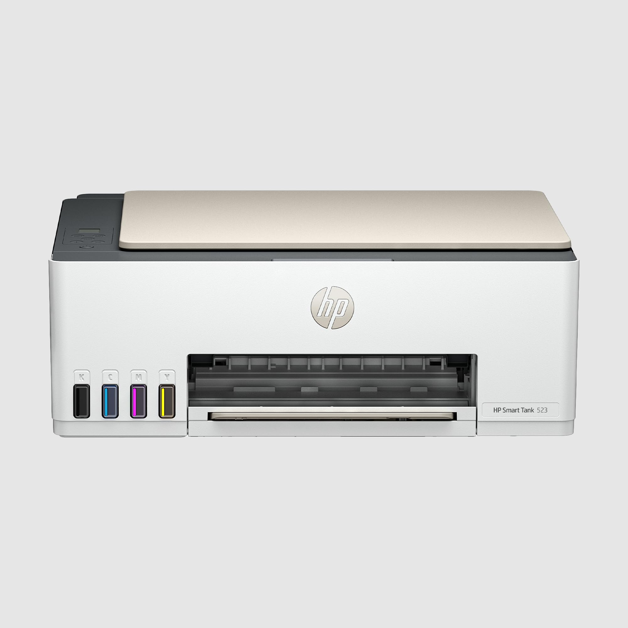 HP Smart Tank All in One 523 Wired Multi-Function Color Ink Colour Home Inkjet Printers(Borderless Printing) for Print/Copy/Scan with Up to 4000 Pages of Black Or 6000 Pages of Color