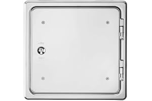 UPMANN GmbH & Co. KG, Rietberg Schornstein-Kamin-Reinigungstür, 300 x 300 mm, verzinkt