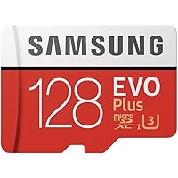 Samsung Memorie MB-MC128GA EVO Plus Scheda microSD da 128 GB, UHS-I U3, Fino a 100 MB/s, con Adattatore SD