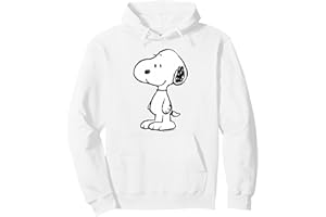 Peanuts Snoopy Old School, Vintage, Geek Chic, años 80 y 90, Retro Sudadera con Capucha
