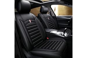 Muchkey Housse de Siege Voiture pour Toyota CHR C-HR Ensemble de Housses Siège Auto Couvre Sieges pour Avant et Arrière Accessoires Interieur Couleur Noir