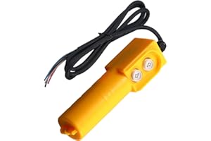 SPACNANA Controllo del Paranco per Gru con Condensatore Interruttore a Pulsante per Paranco Elettrico Impermeabile 220 V per Gru, Rimorchi (Condensatore da 50 uF 800‑1000 kg)