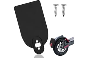 QIUMING e Scooter kennzeichenhalter e Scooter nummernschild Halterung kennzeichenhalter e Scooter Metall Robustes Material mit Schrauben kompatibel mit M365 M365 Pro für xiaomi (Metall)