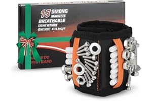 HIPPODANCE Magnetischer Armbänder,Bestes Männer Geschenke,Frauen Geschenk, DIY Gadget,kleine Geschenke für Elektriker,Personalisierte Geschenke für Männer Best Werkzeug für Männer, Papa, Zimmermann