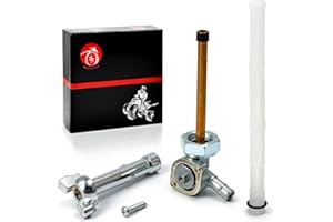 MOTO1988 Kraftstoff-Gas-Tank-Schalterventil Bügelhahn Hebelschraube kompatibel mit Honda Shadow VLX 600 VT600 1999-2007 Kraftstoffabsperrventil