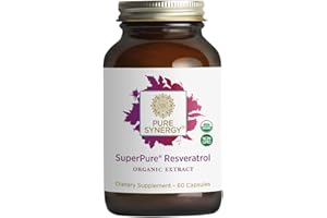 PURE SYNERGY The Synergy Company Superpure Resveratrol Extract 60 Capsules
