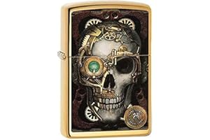 ZIPPO Mechero - High Polish Brass Anne Stokes