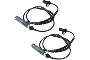YAOPEI 2x Rear ABS Sensor for BMW 1 Series 3 Series E81 E82 E87 E88 E90 E92 E93 Rear Left and Right Wheel Speed Sensor 34526762466