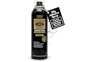 EBIN NEW YORK Ebin Wonder Lace Bond Adesivo Spray, Tenuta Estremamente Forte, Suprema, 180 ml