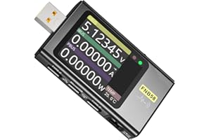 YWNYT FNB58 - Probador USB, medidor de voltaje USB, disparador PD, voltímetro digital, probador de corriente, protocolo de carga rápida, probador de capacidad, protocolo de detección de potencia, voltímetro