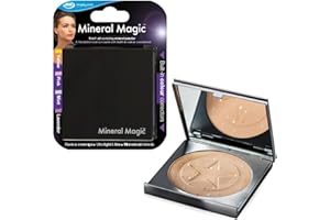 JML Mineral Magic Powder Makeup 3in1 - Pressed Face Powder Foundation that Covers, Conceals, Full Coverage Make Up, Cover Fine Lines, Corrects and Matches Skin Tone, Blemishes, Dark Circles, Original