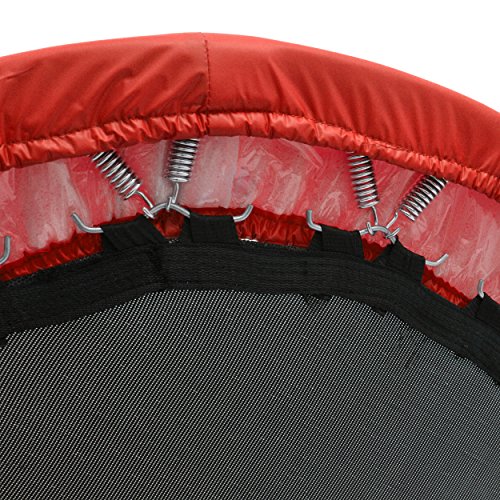 Ocean5 Easy Jump 100 Fitness-Trampolin mit Randabdeckung, Minitrampolin 82 – 90 cm Ø, Gesundheitstrampolin bis 120 kg belastbar - 3
