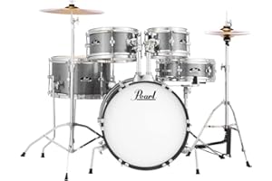 Pearl RSJ465C/C708 Batería acústica real para principiantes para niños - Grindstone Sparkle