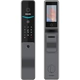 Philips Akıllı Kilit DDL720-MVP-17HWSE | Avu&ccedil; i&ccedil;i Tanıma, Parmak İzi, Şifre, Kart, WiFi Bağlantılı, Kameralı, Otomatik Kilitl