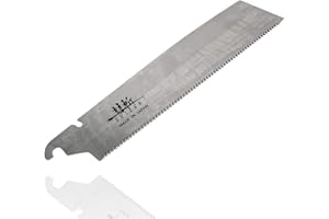 SUIZAN Lama di ricambio per Sega giapponese Kataba 265mm Bordo singolo Sega a mano per legno Seghe a taglio fine Lavorazione del legno Falegnameria