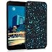Produktbild kwmobile Hülle für Xiaomi Mi 5X/Mi A1 - Backcover Case Handy Schutzhülle Kunststoff - Hardcase Cover Sprenkel Design Blau Schwarz