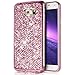 Produktbild EUWLY Schutzhülle für Samsung Galaxy S8, Überzug Schutzhülle Luxus Glitter Diamant Glänzend Hülle für Samsung Galaxy S8, Silikon Hülle [Glitzer Strass] Hülle Glitzer Mädchen Kristall Strass Diamant Silikon Glitzer Weiche TPU HandyHülle Bling Tasche Rückseite Cover Kratzfest TPU Telefon-Kasten Handyhülle Handycover für Samsung Galaxy S8 + Blau Eingabestift Stylus Touch Pen-Diamant Rosa