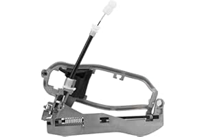 KIMISS Soporte de manija de puerta automotriz Manija de montaje Soporte de manija de puerta para X5 E53 51218243615/51228243635/51218243616/51228243635 (Delantero izquierdo)