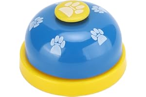 BLANKETSWARM Pet Training Bell,Pet Bell for Door Potty Training Cat Door Bell Cat Treat Bell Dog Training Bells to Go Outside Puppy Bells Dogs Bell for Communication Game Pet Training Tools (Blue)