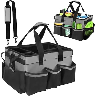 Hejo 4 stuks tuingereedschapshouders voor wandmontage, gereedschapshouder van metaal met 4 haken, organizer accessoires voor garage en gereedschap zoals schoppen, harken, bezem (zwart