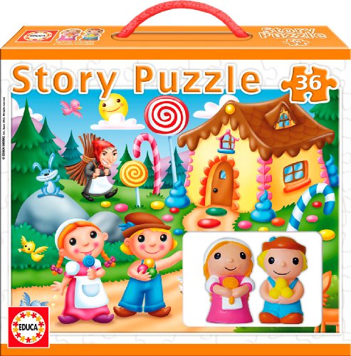 Preisvergleich Produktbild Educa 14798 Puzzle Hänsel und Gretel 36 teilig