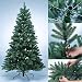 Produktbild PROHEIM Premium Voll-PE Weihnachtsbaum inklusive Standfuß künstlicher Tannenbaum mit Stecksystem 100% aus PE Spritzguss hergestellt Christbaum B1 schwer entflammbar Größe wählbar, Größe:180 cm