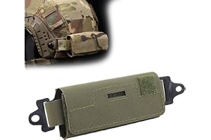 WQZXM Taktisk Hjälm Motvikt Vikt Väska NVG Motvikt Väska Med Fem Motblock För OPS Fast Airsoft Paintball Hjälm