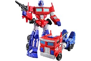 OBLRXM Optimus Prime Transformateur de Figurine Transformers Studio Series Robot Voiture Déformée Transformers Jouets, Robot de Voiture Déformé, Voiture Robot Jouet pour Enfant 7-14 Ans