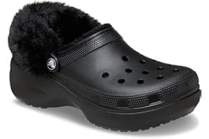 Crocs Classic Platform Fuzz Lined Clog