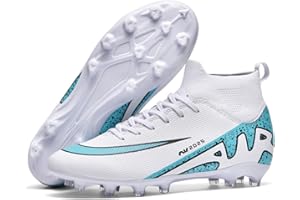 DASHANGYAN Fußballschuhe Herren High Top Spikes Fußballschuhe Outdoor-Fußballtraining Jugendliche Atmungsaktive Turnschuhe Kicking Athletic Training Schuhe Turnschuhe