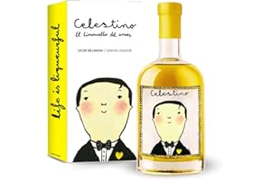 Los Licores Liqueurful Son Elaborados Artesanalmente Con Los Mejores Productos De España. Perfecto Para Regalo y Para Cocteles [50cl, Celestino]