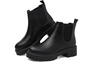 Bravover Girls Chelsea Boots Kids Girls School Boots Suitable For Schools And Travel