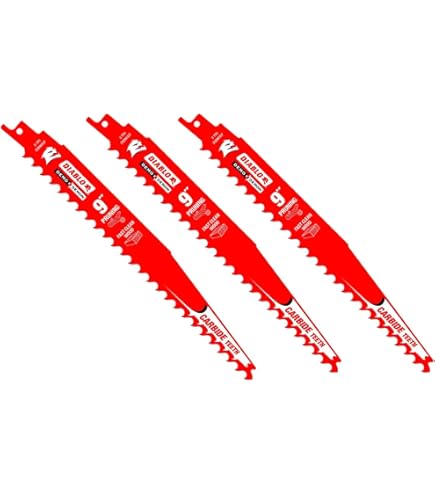 Bosch 5 Pc. 12 In. 5 TPI Edge Reciprocating Saw Blades For Pruning - R - View #6